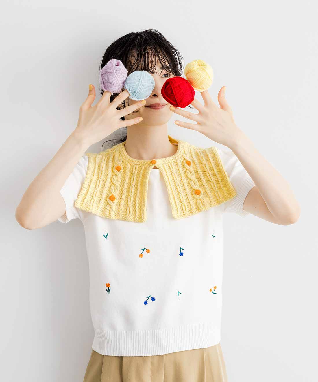 Couturier[クチュリエ]|山下 ひとなつさん×クチュリエ 自分スタイルを楽しむ 棒針編みのネックピースの会
