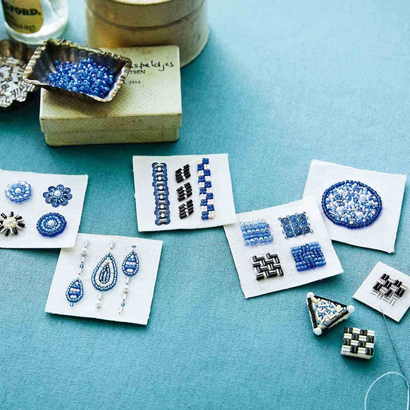 Couturier|【初回特別価格 6回エントリー】「はじめてさんのきほんのき」 気軽にはじめるビーズ刺しゅうの会