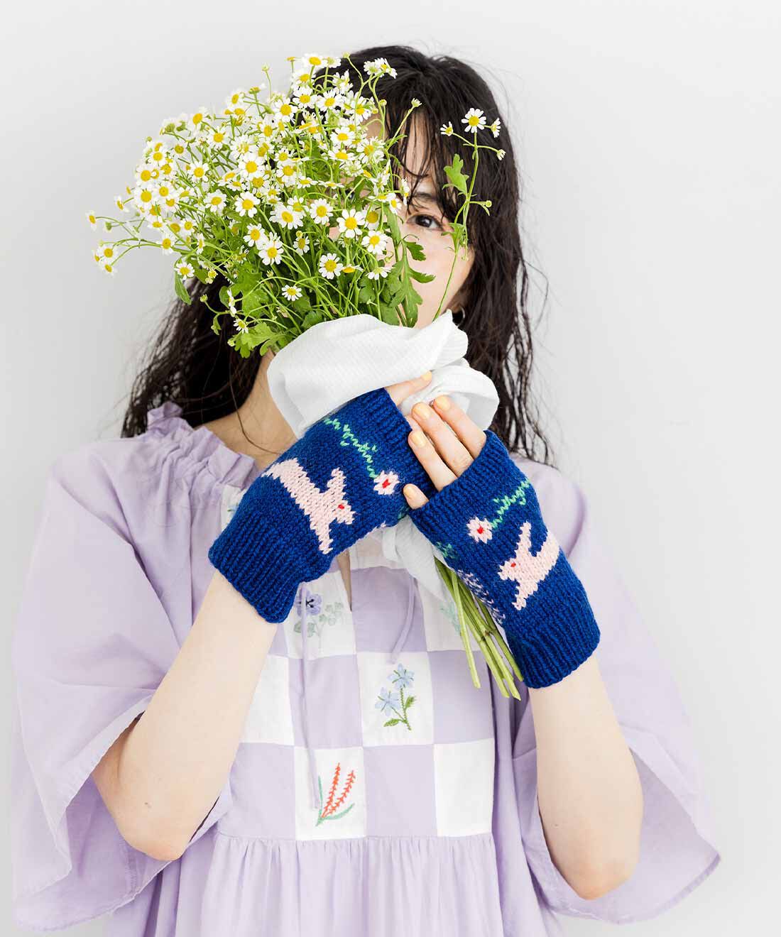 Couturier[クチュリエ]|山下 ひとなつさん×クチュリエ ホップ ステップ ニッティング！ で編めちゃう 棒針てぶくろの会