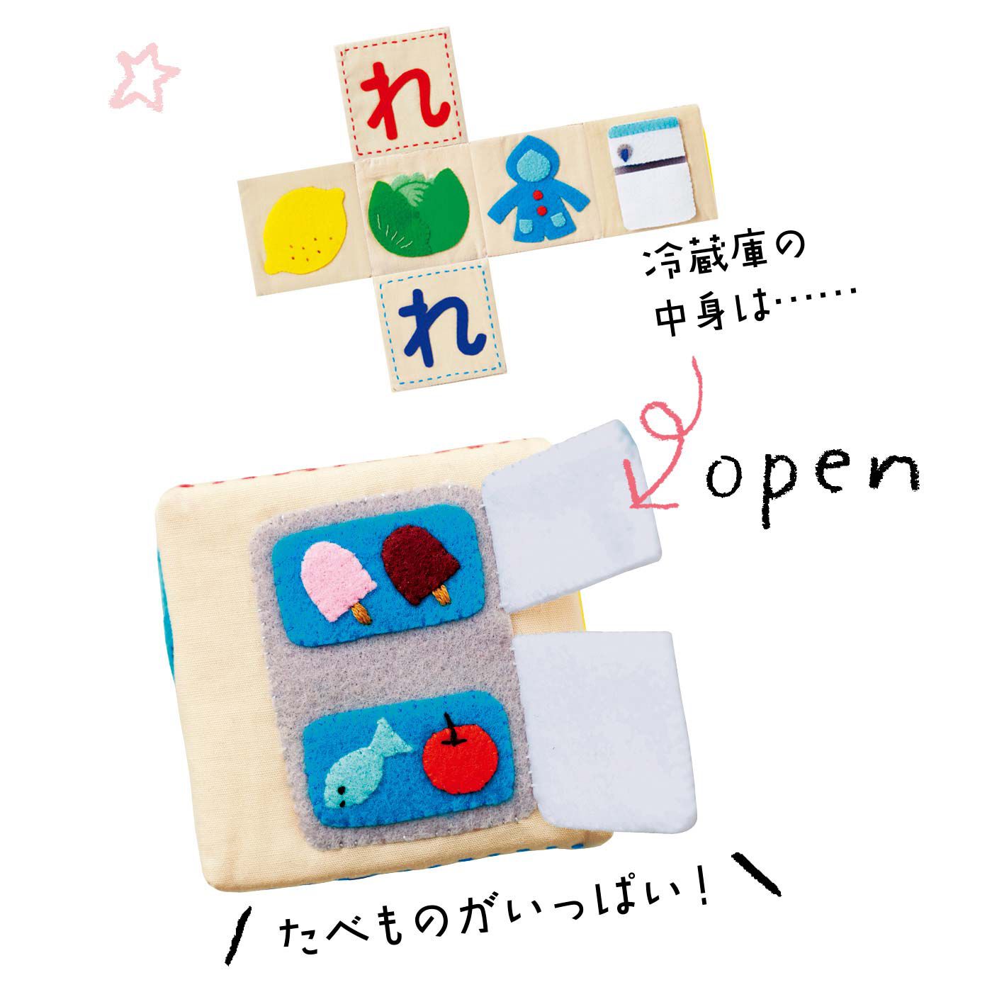Couturier[クチュリエ]|見てさわって遊びながら覚えちゃう！　型抜き済みフェルトで作るコロコロ文字ブロックの会
