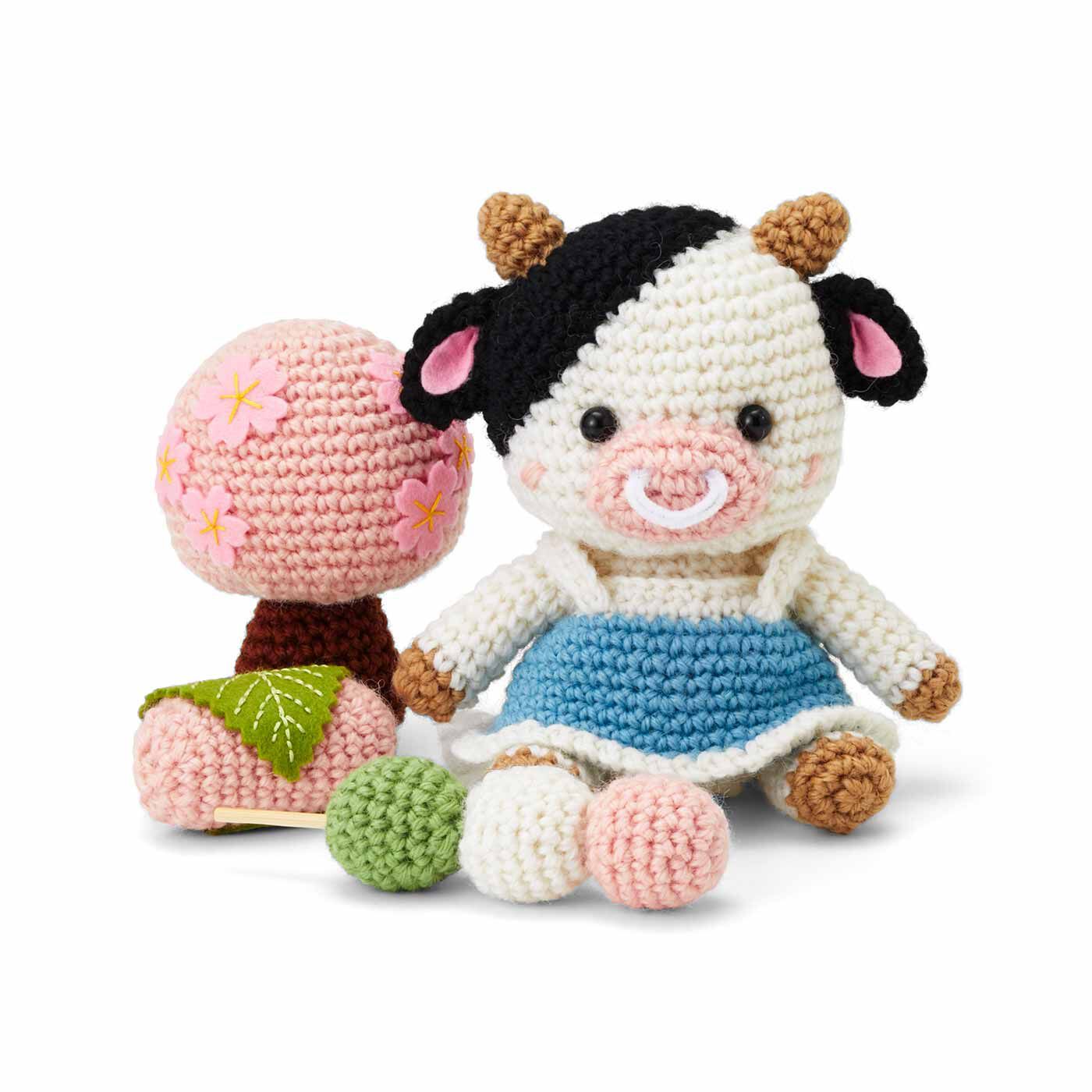 Couturier|【3月分よりお届け】季節の着せ替えが楽しめる 干支の編みぐるみの会（期間予約）|2月分お届け お花見