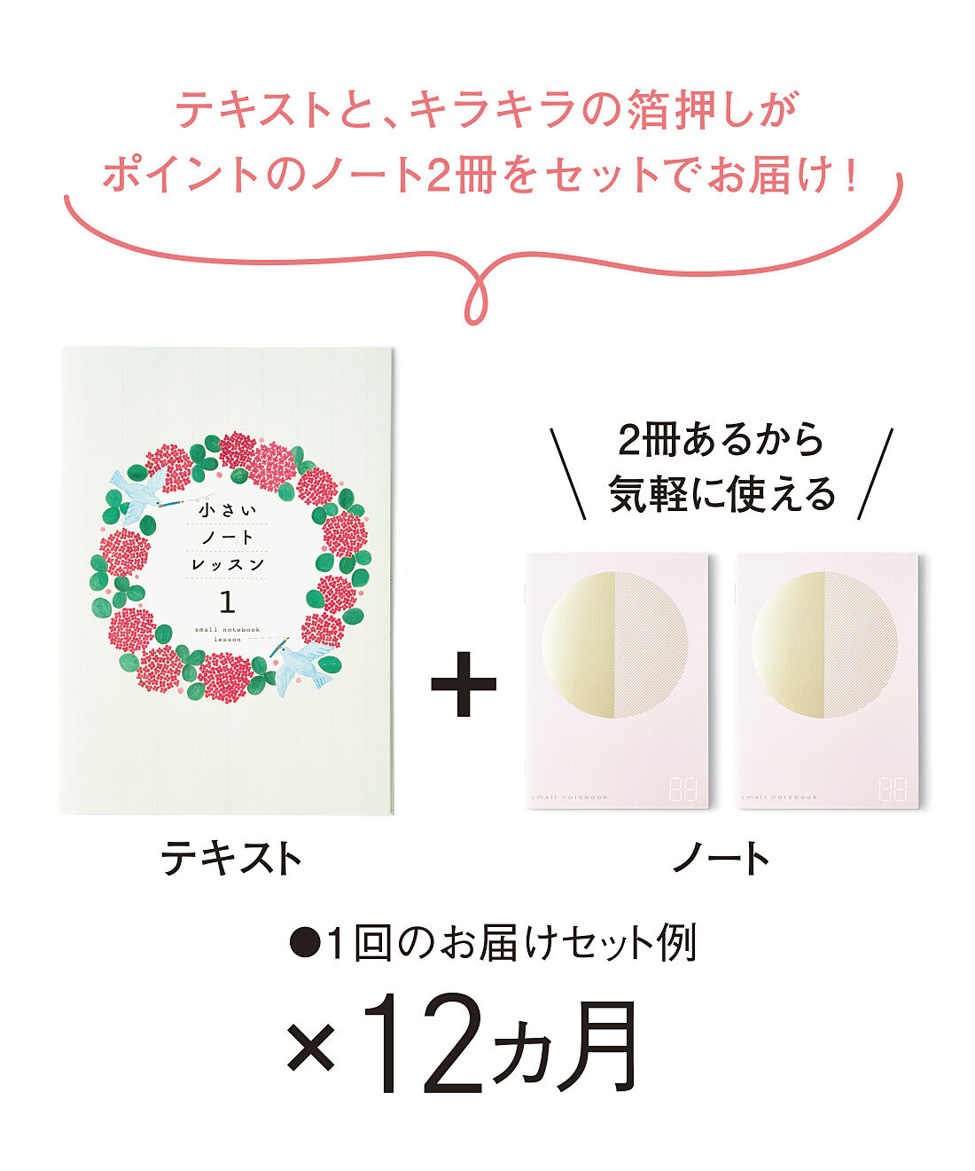 ミニツク|簡単フォーマットが続くコツ 大人のモヤモヤをデトックスできちゃう 小さいノートレッスンプログラム ［12回予約プログラム］