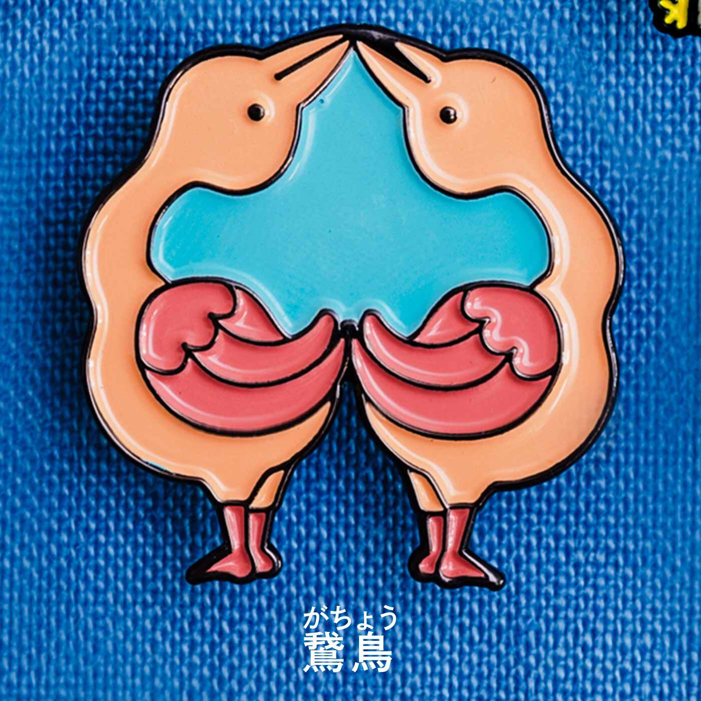 ミニツク|みほとけピンバッジコレクション 仏世界の動物たちの会