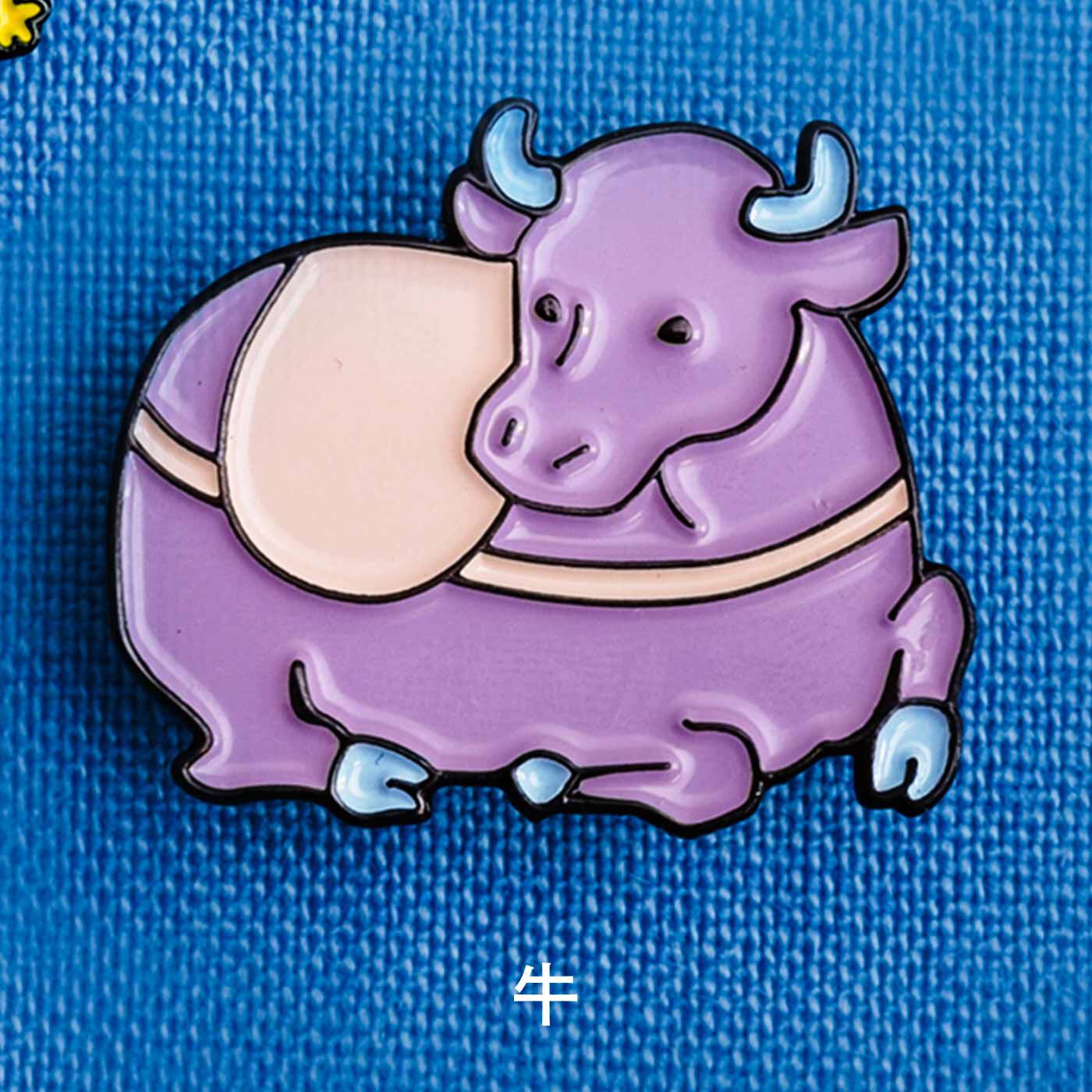 ミニツク|みほとけピンバッジコレクション 仏世界の動物たちの会