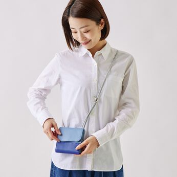 CCP | LITALICO×C.C.Pネックウォレット〈フレッシュブルー〉