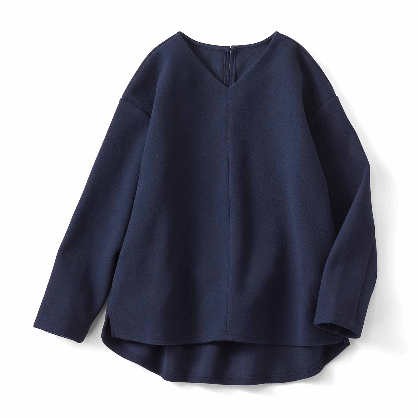 IEDIT|こなれデザイントップス〈ネイビー〉ＩＥ