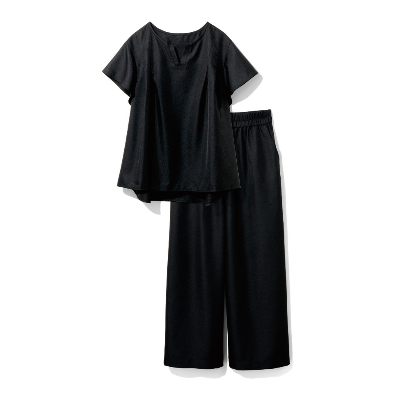 IEDIT|落ち感セットアップ〈ブラック〉ＩＥ