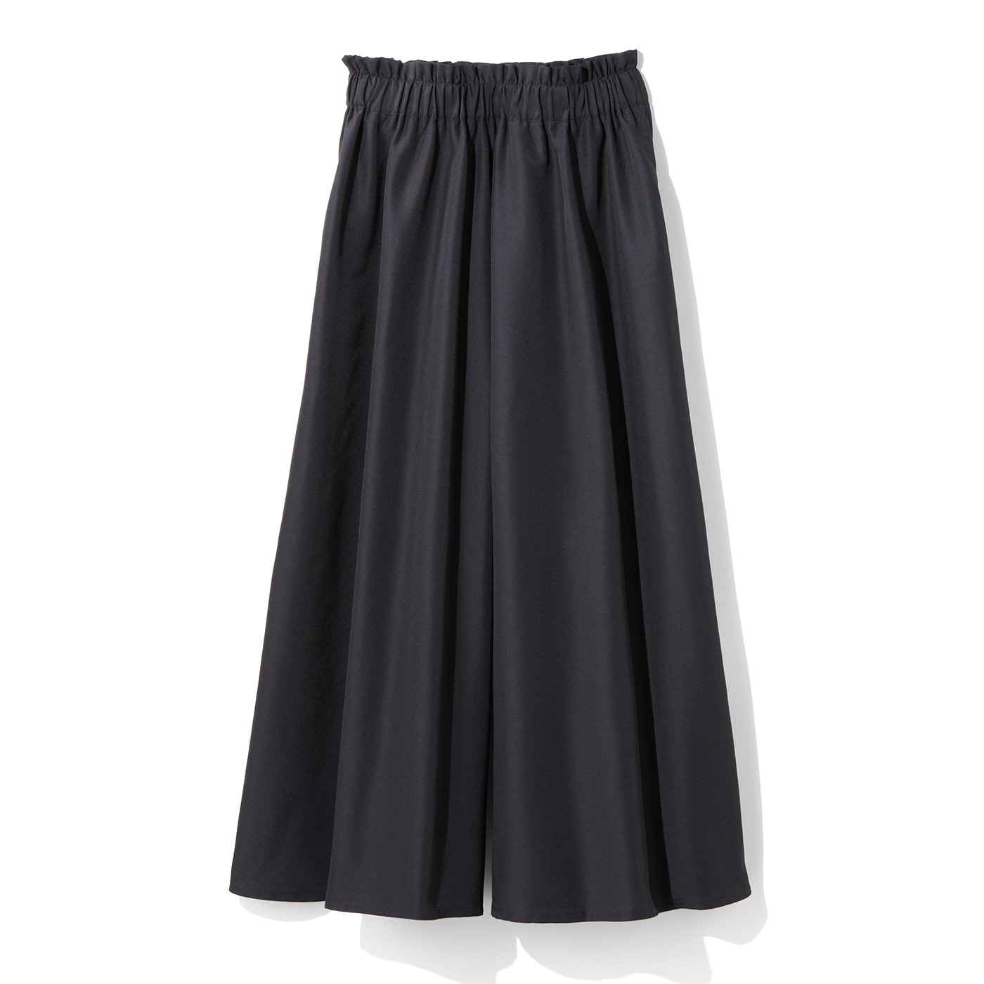 IEDIT|スカート見えキュロット〈ブラック〉ＩＥ