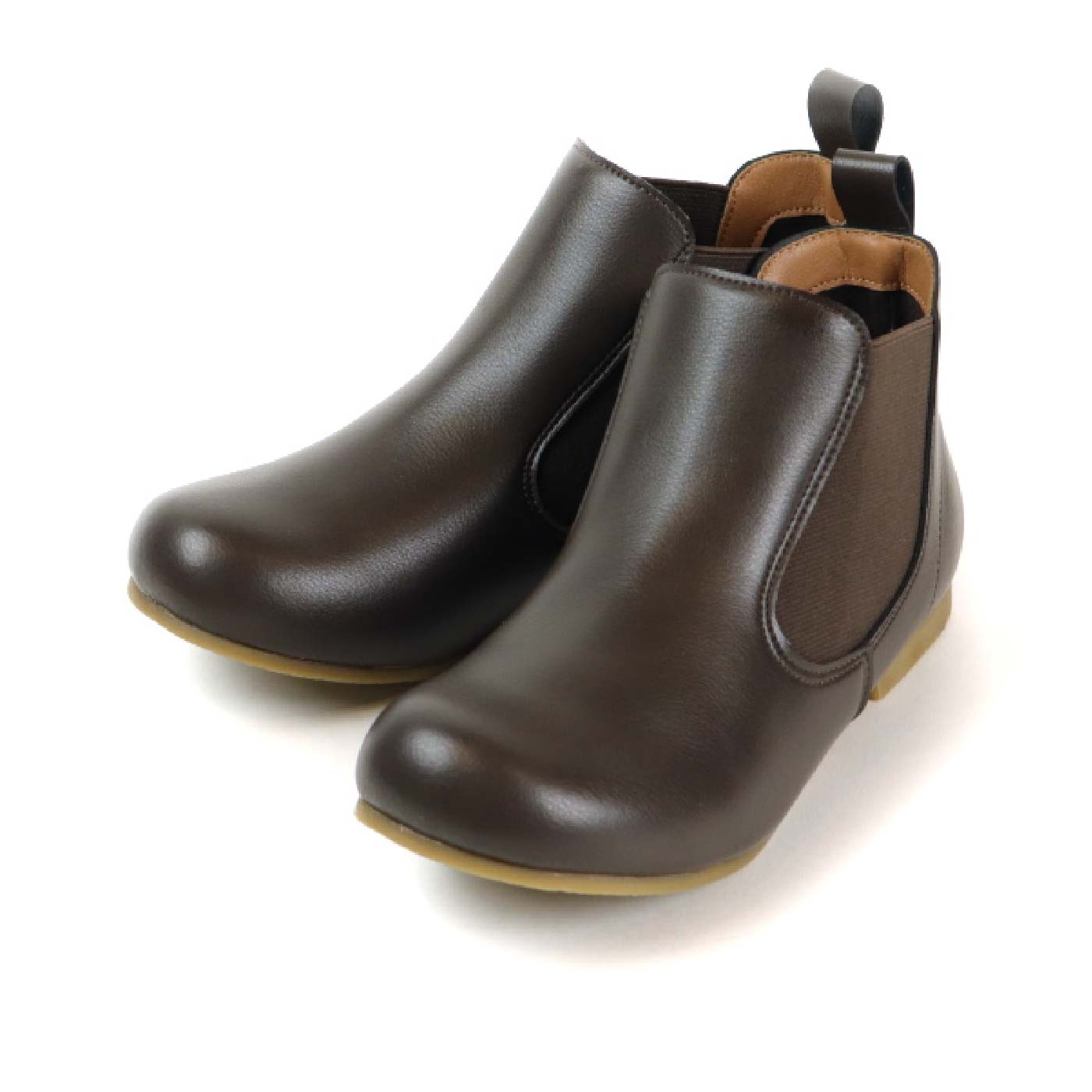 FELISSIMO PARTNERS|ハッシュドコーデ　ゴアチャッカー〈Ｄブラウン〉