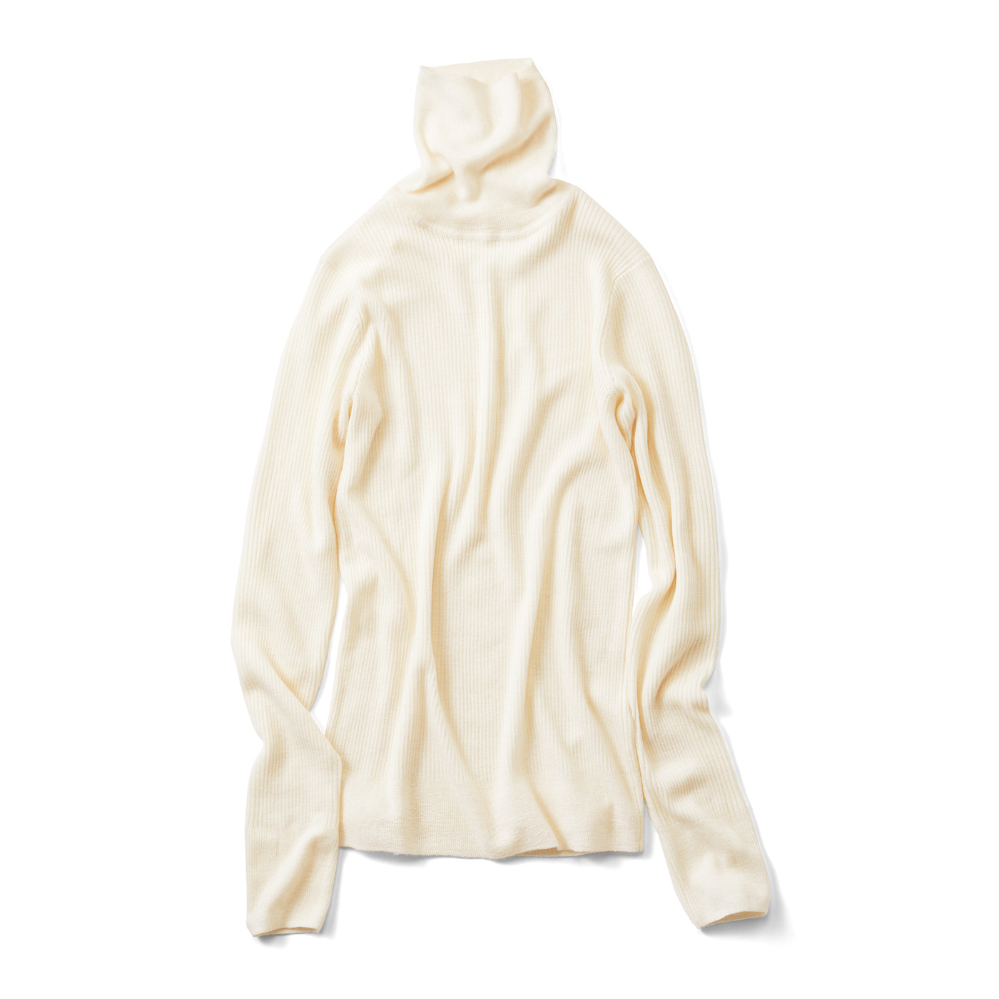 MEDE19F|高山都さんコラボタートルニット〈ＷＨ〉ＭＤ１９