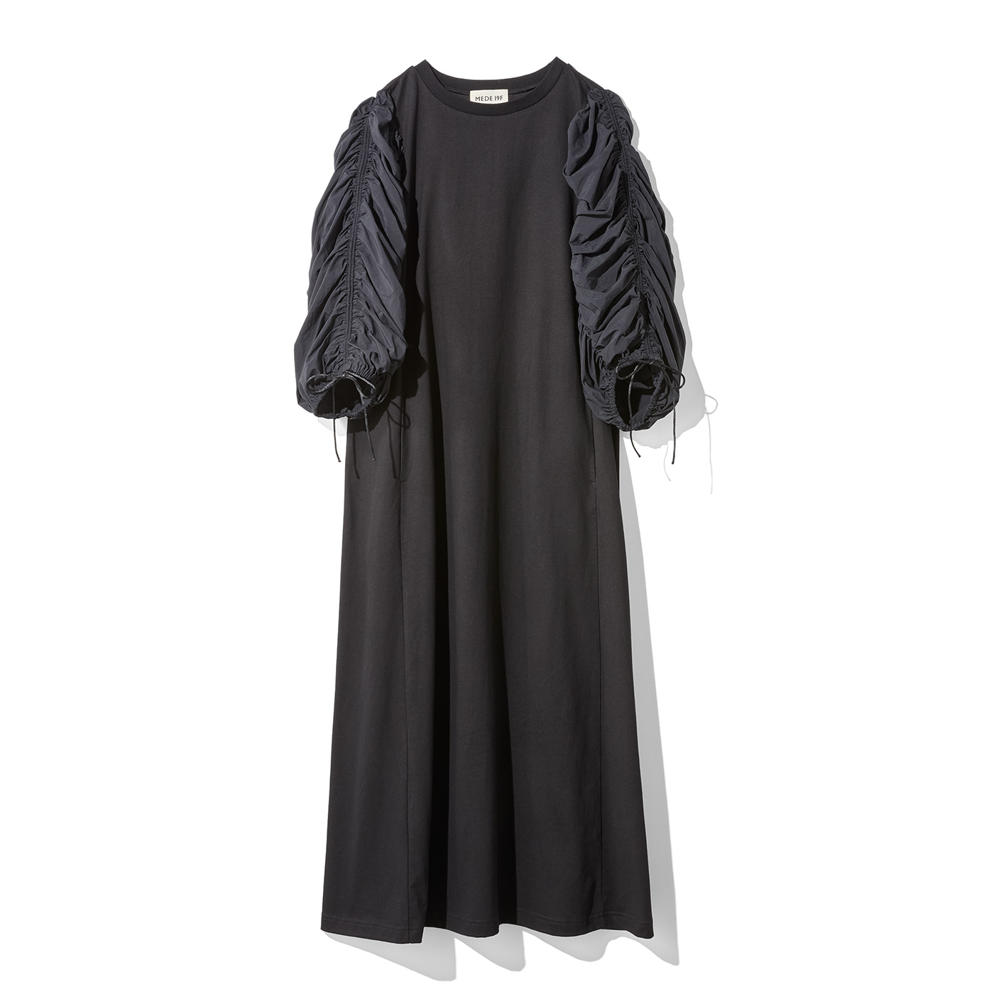 MEDE19F|MEDE19F 異素材スリーブワンピース