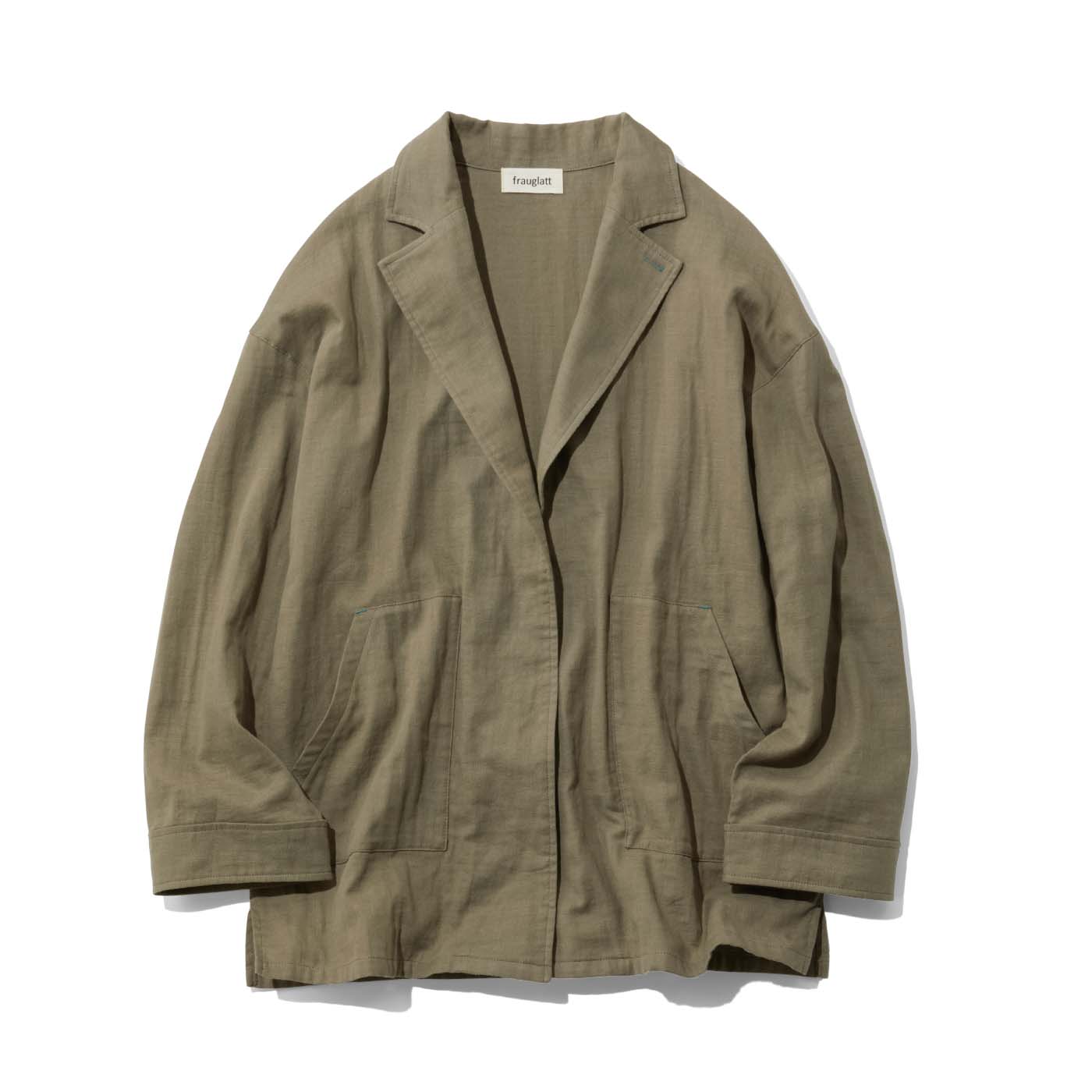 frauglatt|ｆｇ大人の女史会ジャケット〈カーキ〉