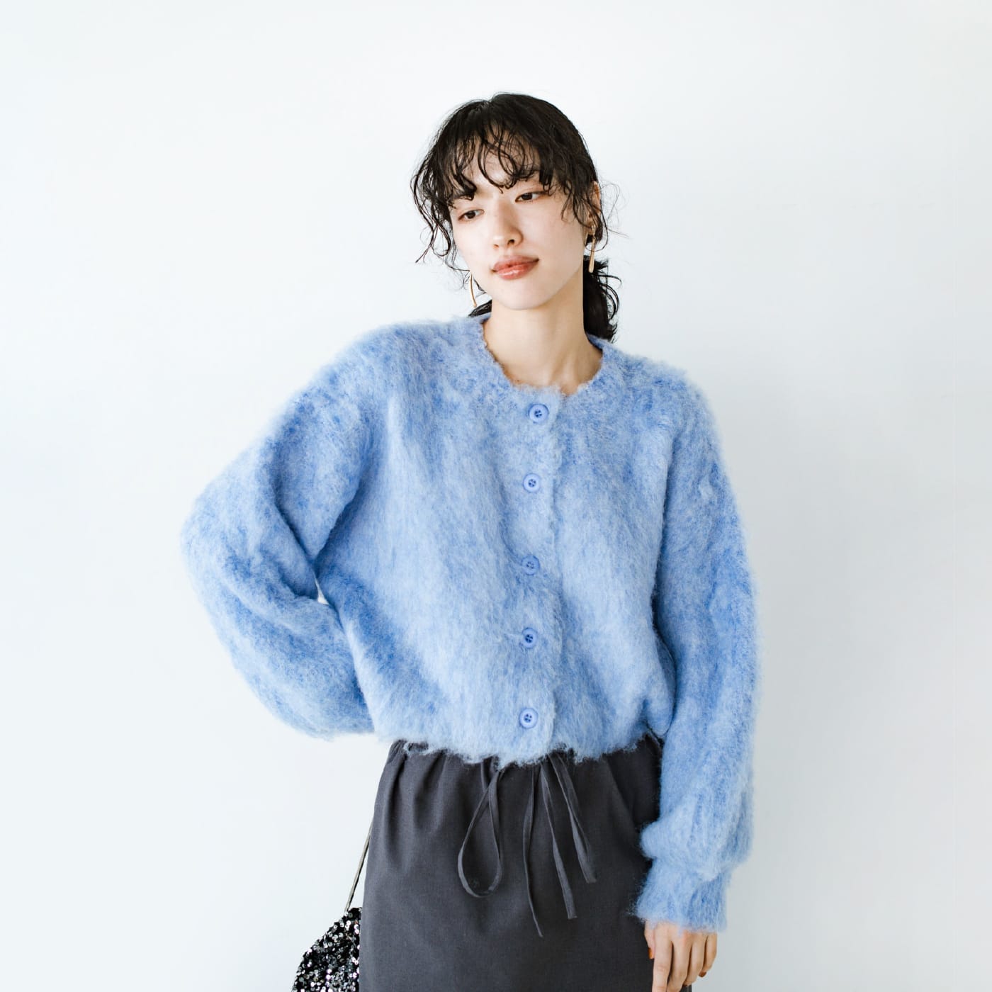 haco!［ハコ］|ｈａｃｏ！猫かぶりニットカーデ