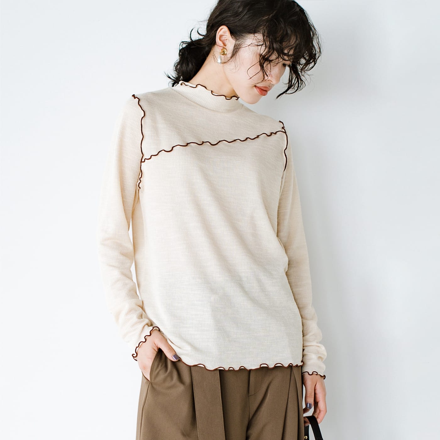haco!［ハコ］|ｈａｃｏ！長袖メロートップス