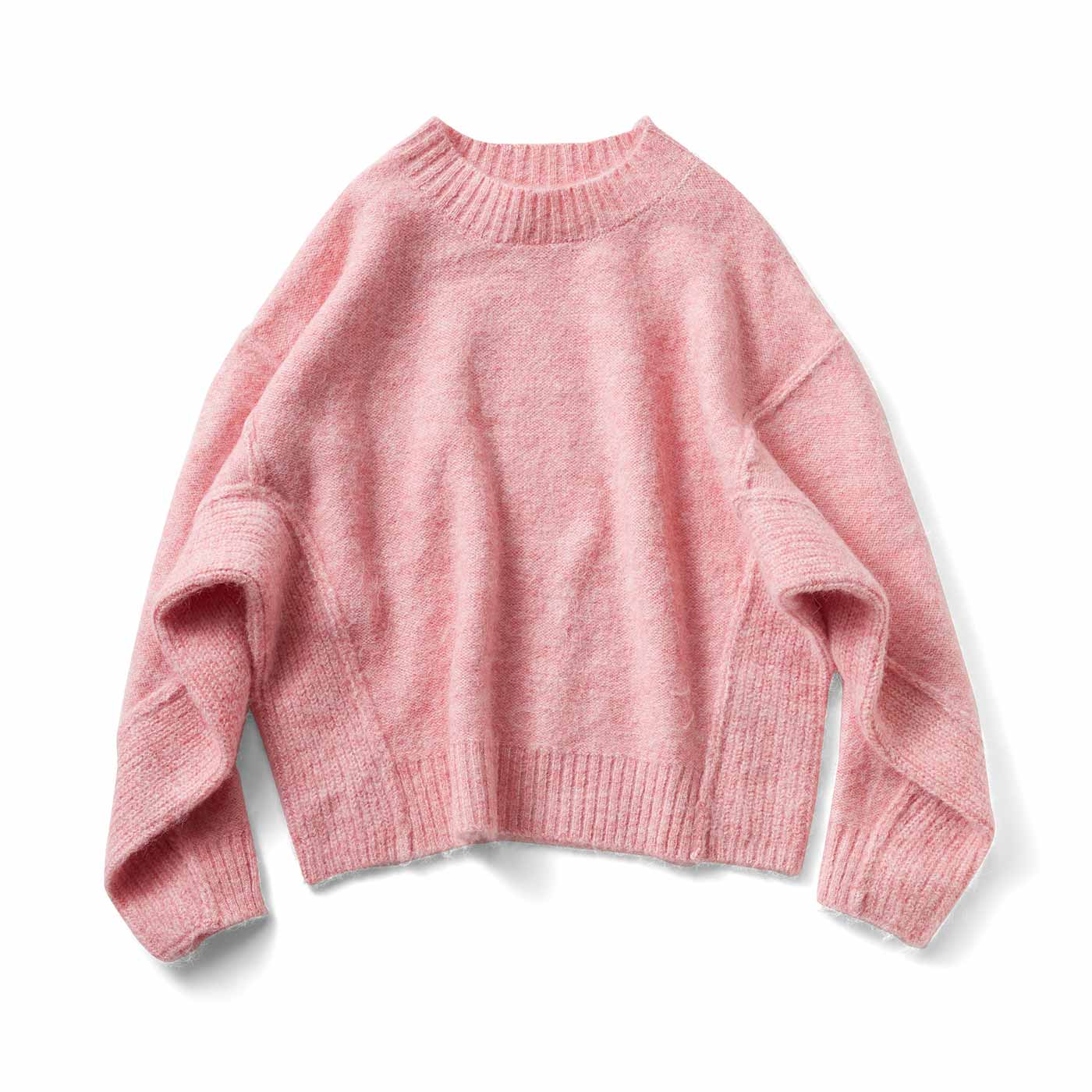 Live in  comfort|デザイン着映え洗えるニット〈ＰＫ〉リブイン