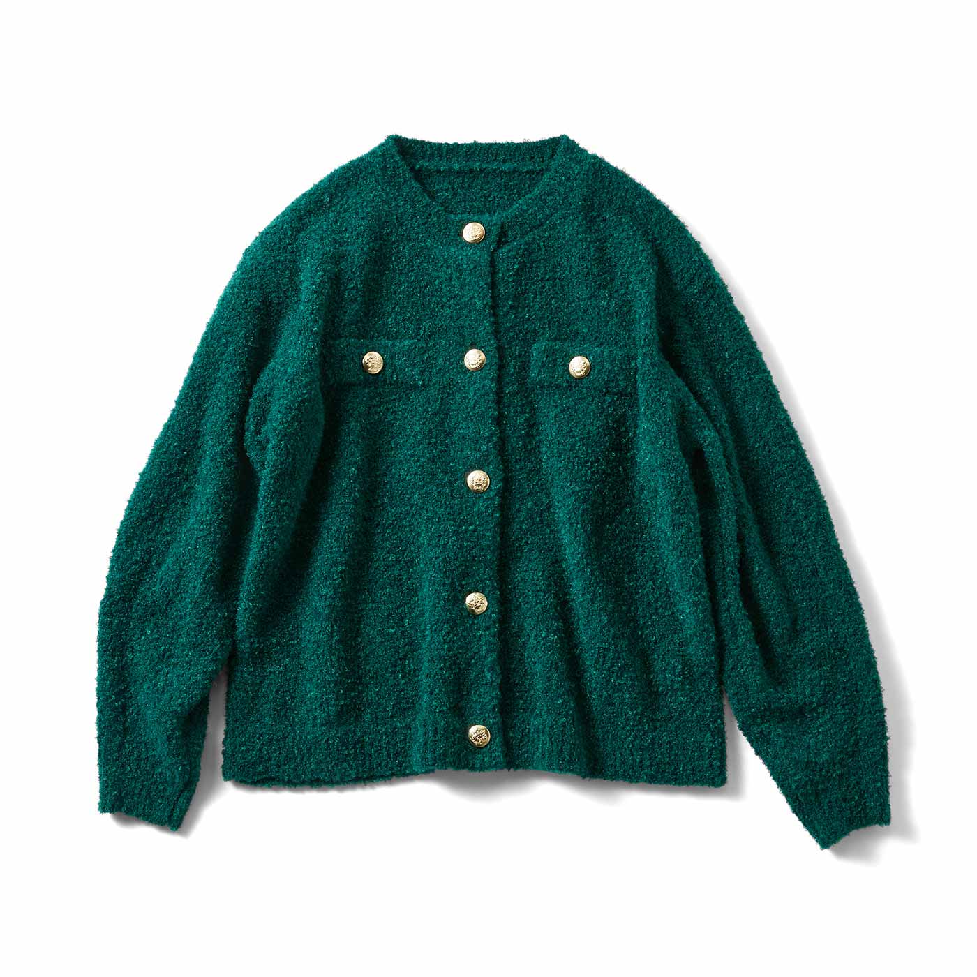 Live in  comfort|上品　洗えるニットアウター〈ＧＲ〉リブイン