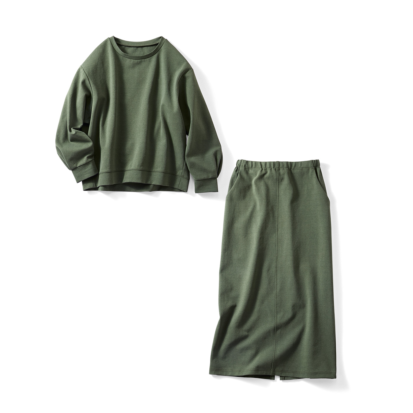 Live in comfort［リブインコンフォート］|くぼっち　長袖コーデセット　リブイン